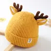 Gorro de Invierno para Bebé Lindo Súper Lindo para Hombres y Mujeres Lana de Ciervo Tejido Cálido para Bebé Invierno Engrosado para Bebé