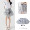 Saia Feminina, Novo Estilo de Verão, Saia Bolo Estilosa e Fofa, Saia Tutu Princesa de Tule, Saia Curta Antiexposição para Crianças