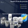 Pinça Temperada de Precisão Mandril CNC Pinça de Mola de Alta Precisão Elástica Er8-11-16 -20 25 32 40Aaa
