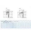 Tuerca remachable flotante de acero inoxidable sin autobloqueo Tuerca remachable de ajuste de bloqueo Ac-M3/M4/M5/M6-1/2