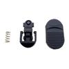Acessórios para patinete Happy X7X8X9 Apoio para dedos e pés Gancho para para-lama Trava Linha de comunicação Controlador de instrumento