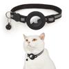 Funda de Cuero para Airtag Collar para Mascotas para Gatos y Perros para Prevenir la Pérdida y Rastrear la Ubicación para Perros Airtag