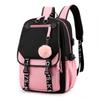 Bolsa de tela Oxford de transferencia térmica mochila moderna para hombre mochila de gran capacidad para estudiantes de secundaria 2024 nueva mochila escolar