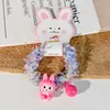 Lindos Pasadores de Pelo Labubu para Niñas, Dulces y Suaves, Diademas de Colores para Coletas Girly, Gomas Elásticas, Accesorios para el Cabello, Tocado, Transfronterizo