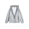 Ace Marca Original Tendência Estilo Campus Jovem Casual Solto Gola Alta Cardigã Moletom Jaqueta Jovem Masculina Hw3800