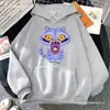 Moletom com Capuz Gráfico Derpy de Demon Slayer Kpop Moda Feminina Masculina Roupas Soltas Cobertura com Capuz de Lã