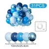 Amazon Venta al por mayor transfronteriza Juego de globos de 10 pulgadas Globo de lentejuelas Decoración de fiesta Globos coloridos para fiestas