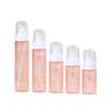 Botella de Mousse Limpiadora de Plástico para Mascotas 80ml 100ml Presionable Niños Pasta de Dientes Botella de Burbujas Desmaquillante Botella Espumosa