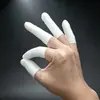 Dediles de látex para manicura, dediles de goma desechables, herramientas de protección laboral para salón de belleza y manicura, dediles, guantes impermeables