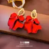 Brincos de Clipe Elegantes e Luxuosos para Bobina de Mosquito para Mulheres Sem Furos nas Orelhas, Brincos de Moda Exquisitos e Versáteis, Brincos Personalizados de Alta Qualidade para Atacado