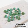 Esmalte checo importado vintage oro gota de agua estrella amor con cuentas antiguo DIY cadena para teléfono móvil aretes collar cuentas