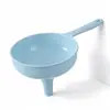 Funil Divertido de Palha de Trigo Doméstico com Alça Funil para Vazamento de Óleo Despejar Vinho Funil Separador Dispensador Plástico Cozinha Fabricante de Álcool
