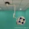 Lámpara de Belleza LED de Luz Fría Retráctil de Pie Lámpara de Examen de Cinco Agujeros Adecuada para Iluminación de Sala de Examen Ambulatorio