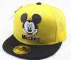 Sombrero de verano gorra de red Mickey Mouse gorra de béisbol infantil de dibujos animados con combinación de colores linda para niños y niñas para viajar y protegerse del sol