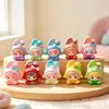 Pintura al tacto PaPa Conejo Conejo Adorno de Resina Lindo Kawaii Gránulos Caja Sorpresa Figura de Juego de Moda Adorno Caja Sorpresa Linda Regalo