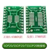Placa Adaptadora Sop Patch para Teste de Imersão Placa de Circuito Impresso Sop8/10/14/16/20/24/28/56 Placa Universal