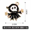 Pingente Individual Série Halloween Esmalte DIY Colar Pulseira Pingentes Acessórios de Joias Podem Ser Misturados e Vendidos Diretamente do Fabricante