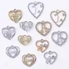 Pendientes Hechos a Mano para Pareja Día de San Valentín Chino Collar Moda Diamante Amor Joyería Colgante Aleación Accesorios Material