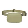 Lulu Same-style Bag em estoque Bolsa de cintura Anti-respingos Chest Bag Sports Running Nylon Waist Bag Bolsa de cintura para celular masculina e feminina