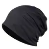 Gorro Holgado para Mujer y Hombre, Otoño e Invierno, Gorro Fino de Punto Versátil y Moderno con Forro de Polar
