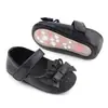 Zapatos Nuevos para Bebé y Niño Pequeño de Primavera y Otoño Zapatos de Princesa para Niña Zapatos de Cuero para Bebé con Corona Zapatos de una Sola Capa Suaves Suela Antideslizante 2553