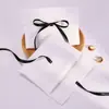 Bolsa con solapa y cordón de algodón, Bolsa para guardar pañuelos de seda, Bolsa tipo sobre de estilo chino tradicional, Empaque de regalo sencillo, Bolsa a prueba de polvo para artículos de uso diario