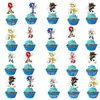 Inserts Decorativos para Pastel Sonic Transfronterizos Decoraciones para Pastel de Cumpleaños Accesorios para Pastel de Cumpleaños Infantil Inserts