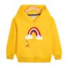 Suéter con capucha de otoño para niños y niñas 2022 Primavera y Otoño nuevo algodón puro holgado top niña moda abrigo casual