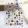 Série de Halloween Desenho Animado de Fantasma Padrões Pequenos Adesivos Decorativos Lanterna de Abóbora Engraçada Gato Preto Diário Adesivos para Unhas