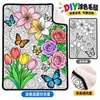 Manta de Siesta con Graffiti Engrosada de Lana de Cordero Venta Caliente Transfronteriza Manta para Niños DIY Doble Cara Creativa Hecha a Mano Manta para Colorear
