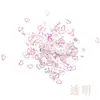 Lentejuelas Huecas en Forma de Corazón Brillo de Corazón Hueco Joyería para Uñas Esquina Parche de Maquillaje Facial Relleno de Gota de Gel Hecho a Mano diy