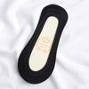 Calcetines invisibles de seda de hielo para mujer, finos y transpirables, de silicona, antideslizantes, venta al por mayor