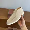 Mocasines de mujer de caña alta LP, zapatos perezosos sin cordones, botines planos retro, zapatos casuales para parejas