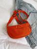 Bolsa feminina 2024 novo all-match moda nylon pano bolsa de ombro casual ao ar livre saco crossbody simples moda bolinho de massa
