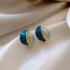 Nuevos Pendientes de Plata de Ley S925 con Cierre de Mariposa Moda Perla Venta Caliente Pendientes Hada Pequeños Frescos Sencillos Joyería de Temperamento