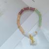 Nuevo Pulsera de Doble Capa con Cuentas de Estilo Chino con Diseño de Bolsa de la Suerte con Nudo de Bambú, Pulsera Fresca y Sencilla para Mujeres, Joyería de Estilo Antiguo