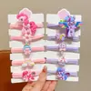 Diadema de Goma para el Cabello de Niña Pony Polly Diadema de Alta Elasticidad Accesorios para el Cabello Adorables para Niñas Pequeñas