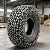 A corrente de proteção para pneu de carregadeira de mineração é resistente a impactos, resistente ao desgaste, à prova de furos e distribui a força uniformemente.