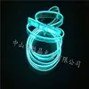 Fio emissor de luz atmosférica para brinquedos e roupas de publicidade EI de 1 a 5 metros com conector luz fria não contém barra de luz atmosférica driver