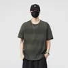 Nueva Camiseta de Verano 2026 con Rayas Anchas y Cuello Redondo para Hombre, Moda Clásica Versátil Estilo Diario en Pareja Corte Holgado Ropa Casual