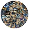 50 Adesivos de Vórtice Cósmico Sentido Avançado para Laptop, Mala, Caderno, Capa de Celular Adesivos Decorativos