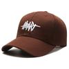 Internet Celebridade Mesmo Estilo Chapéu Mulheres Ins Estilo Coreano Pequeno Rosto Baseball Cap Primavera e Outono Carta Bordado Respirável Protetor Solar Cap