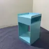 Sofá pequeño de estilo nórdico para sala de estar, dormitorio moderno de hierro, mesa de centro sencilla, mesa de esquina, mesita de noche, almacenamiento móvil