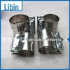 Fornecimento de fábrica de alta temperatura resistente aço inoxidável clipe redutor aro 304 aço inoxidável grampo de conexão à prova de choque