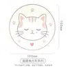 Posavasos de cerámica con temática de mascotas, resistentes al calor y a las quemaduras, con diseños de gato, Shiba Inu y Bichón Frisé, decoración creativa para el hogar y opciones de venta al por mayor