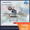 Máquina Rotuladora de Frascos Redondos Horizontais Totalmente Automática Lápis de Sobrancelha Seringa Frasco Cilíndrico Máquina Rotuladora de Líquido Oral Eficiente Anti-Contrafação