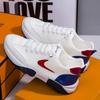 Zapatos casuales de malla de verano para hombre, zapatillas ligeras, transpirables y resistentes, zapatillas para correr para estudiantes de moda y versátiles, zapatos Forrest Gump