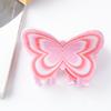 [Gran Venta] Serie Colorida Apariencia de Patrón de Mariposa Pvc 8cm Venta Caliente Transfronteriza Joyería Accesorios para el Cabello Pinzas para el Cabello