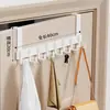Perchero de Ropa con Gancho para Colgar en la Puerta, Colgador de Ropa de Pared para Dormitorio, Estante de Almacenamiento para Baño con Adhesivo Fuerte sin Taladro