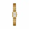 Popular no Red Book: Relógio Pequeno Dourado com Mostrador Quadrado, Estilo Requintado e Simples, Relógio de Pulso Feminino à Prova d'Água a Quartzo, Atacado para Comércio Exterior